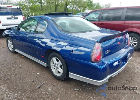 2003 Chevrolet Monte Carlo Ss z USA, uszkodzony, nr VIN 2G1WX12K139261859